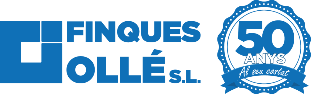 Logo Fincas Ollé 50 anys